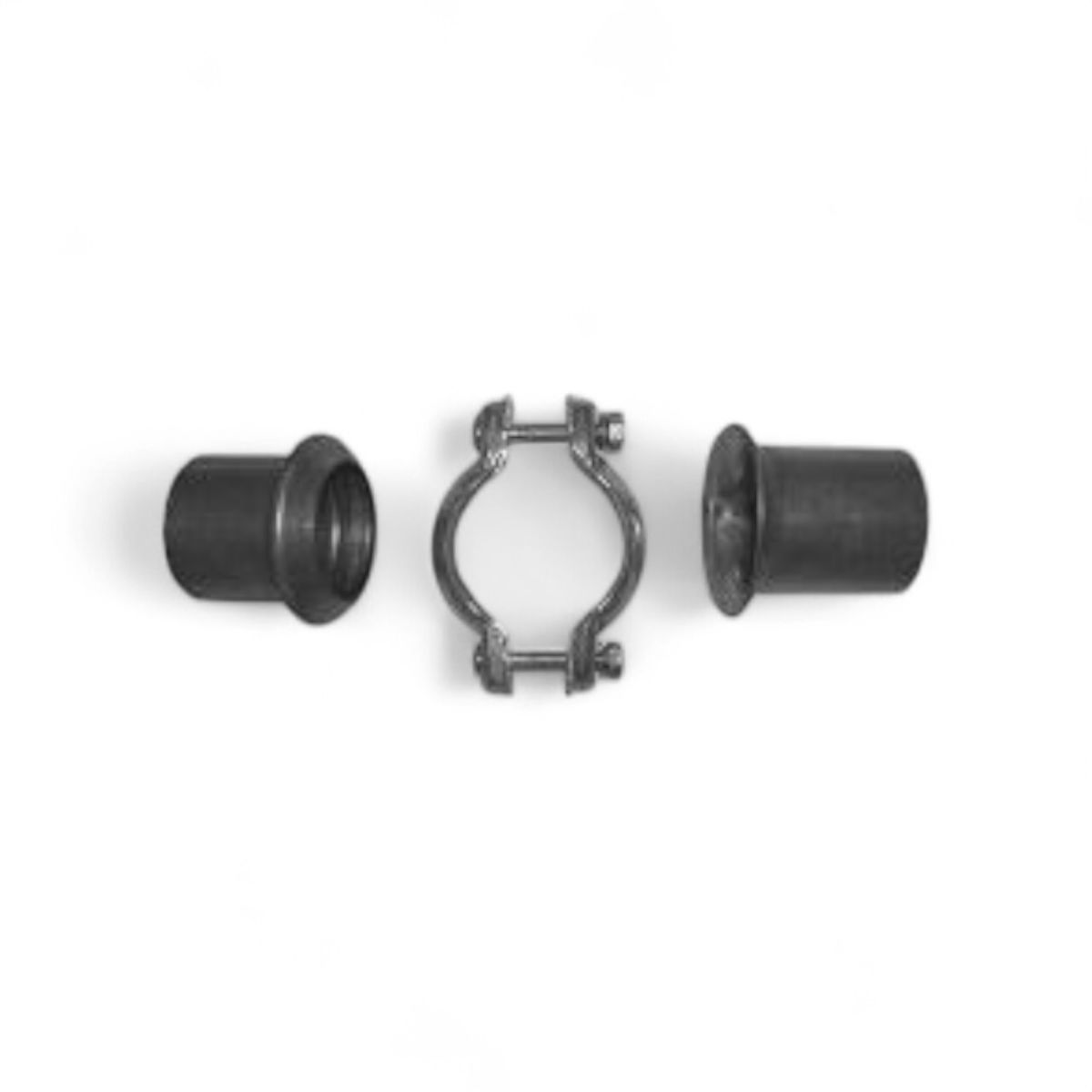 exhaust repair flange kita 2xflange1xclamp 55mm 1pc exhaust repair flange kita 2xflange1xclamp 55mm 1pc