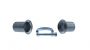 EXHAUST REPAIR FLANGE KIT-B (2XFLANGE+1XCLAMP) 40MM (1PC)