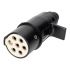 fiche 24v pvc 7 ples type s 1pc