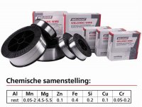 FIL À SOUDER ALMG 5 Ø 1,0MM 2KG (1PC)