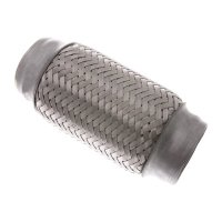FLEXIBLE EXHAUST PIPE 50X150MM 51,3X152,4MM (1PC) FLEXIBLE EXHAUST PIPE 50X150MM 51,3X152,4MM (1PC)