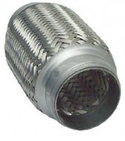 FLEXIBLE EXHAUST PIPE SHORT 50,7X100MM (1PC)