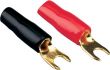 fork cable shoe 20 mm 2 x red 2 x black 1pc