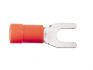 fork cable shoe red 05 10 mm width 40 mm 100pc 1pc