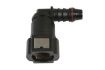 fuel line angled quick connectors 989mm x 8mm pack 3 1pc