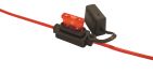fuse holder standard blade fuse ato red wire 30mm2 1pc
