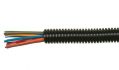 gaine de cble noire ferme en rouleau 6mm 100m 1pc