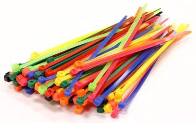 coloured cable ties