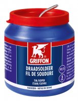 GRIFFON SOUDURE FIL ÉTAIN/CUIVRE 97/3 HK 3MM POT 500G (1PC) GRIFFON SOUDURE FIL ÉTAIN/CUIVRE 97/3 HK 3MM POT 500G (1PC)