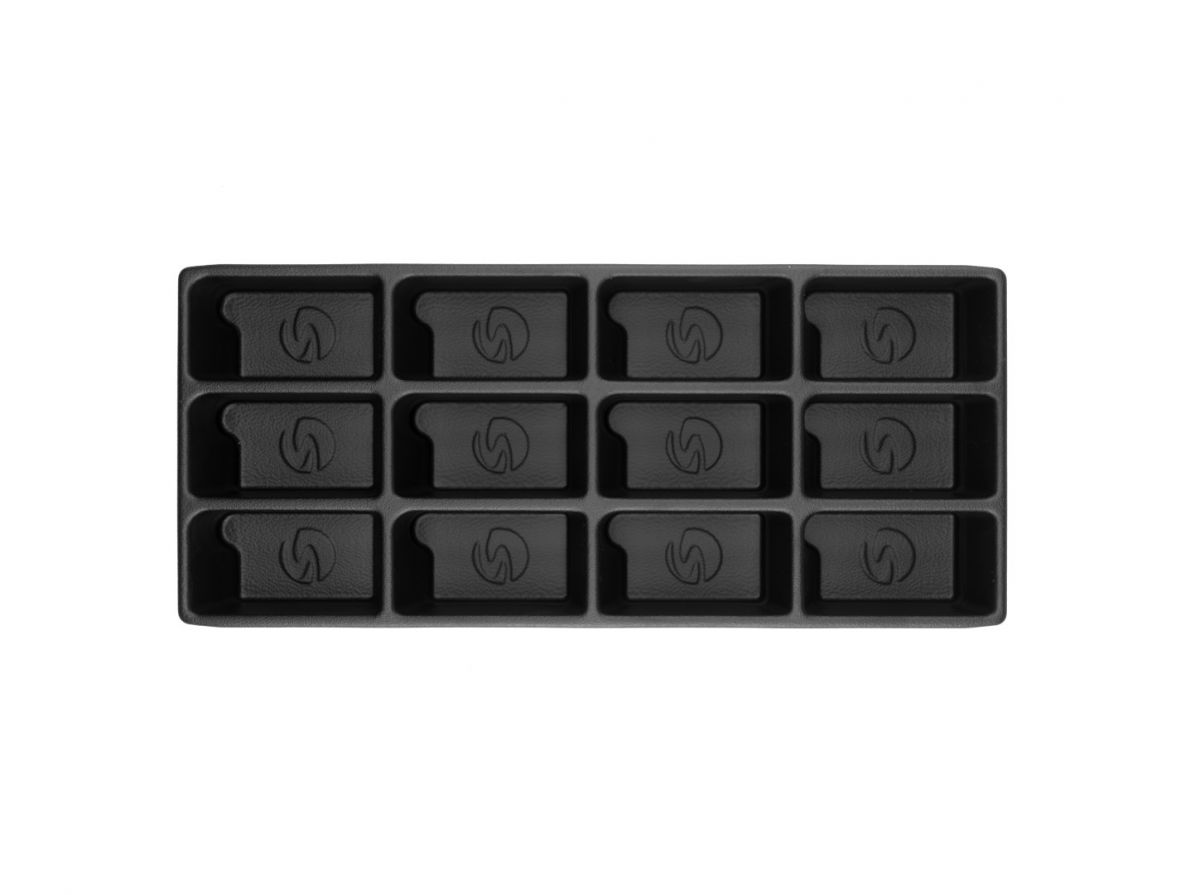 grip inlay empty 12compartments 1pc grip inlay empty 12compartments 1pc