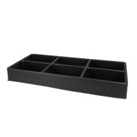 GRIP INLAY EMPTY 6-COMPARTMENTS (1PC)