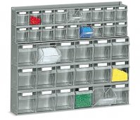 GRIP MULTISTORE MODULE 60X10X65 INCL. 39 TIPPING BINS (1ST) (1PC)