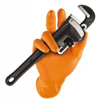 GRIPPAZ GANT ORANGE 10-XL (50PC)