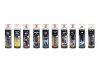GROUPE D‘ACTIONS SPRAYS TECHNIQUES MOTIP (10 PIÈCES) GROUPE D‘ACTIONS SPRAYS TECHNIQUES MOTIP (10 PIÈCES)
