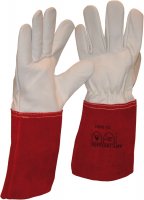 GUANT DE SOUDEUR TIG CUIR FLEUR, TAILLE XL, 15 CM CAPOT (1PC) GUANT DE SOUDEUR TIG CUIR FLEUR, TAILLE XL, 15 CM CAPOT (1PC)