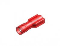 INSULATED HEAT SHRINK FEMALE DISCONNECTOR [WATERPROOF] RED 4.8 (50PCS)