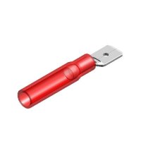 INSULATED HEAT SHRINK MALE DISCONNECTOR [WATERPROOF] RED 4.8 (50PCS)