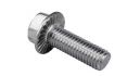 hexagon flange bolt din 6921 88 serrated zinc plated m8x30 100pcs