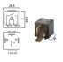 high power make relay 12v 70a with diode 1pc