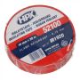 HPX PVC ISOLATIETAPE VDE - ROOD 19MMX20M (1ST) HPX PVC ISOLATIETAPE VDE - ROOD 19MMX20M (1ST)