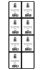 inlay cap nuts 1pc
