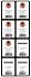 inlay exhaust nuts 1pc
