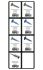 inlay license plate antitheft 1pc