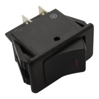 INTERRUPTEUR À BASCULE OFF LED ROUGE (1PC)