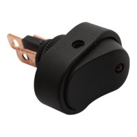 INTERRUPTEUR OVALE LED ROUGE (1PC) INTERRUPTEUR OVALE LED ROUGE (1PC)