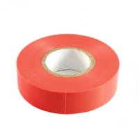 ISOLATIETAPE PVC ROOD 10METER 19MM (1ST)