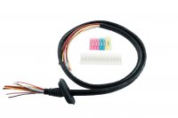 KABELBOOM REPARATIE KIT ACHTERKLEP LINKS BMW E61 + KLEURKABELS (1ST)