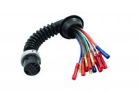 KIT DE RÉPARATION DE FAISCEAU DE CÂBLES PORTE ARRIÈRE + PROTECTION EN CAOUTCHOUC OPEL (1PC