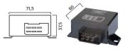knipperlicht relais 12v 24v 6polig 1st
