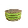 KRIMPKOUS OP HASPEL 2:1 GROEN/GEEL 9,5-4,8MM (75M)