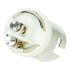 lamp holder ba15d cable 1pc