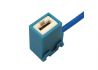 lamp holder h1h3 angle connection 130mm cable 1pc