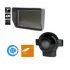 lcd monitor 7 heavy duty with front view camera tno rdw approved 1pc