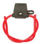 LED FUSE HOLDER STANDARD BLADE FUSE ATO RED WIRE 2,0MM2 (1PC)