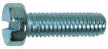 machine screw pan head slotted din 84 zinc plated m3x8 20pcs