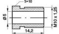 mamelon de conduite de frein m10x125x142mm sw10 5mm 1pc