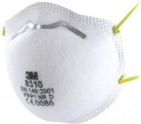 MASQUE À POUSSIÈRE 3M 8310 FFP1 NPF 4 SANS VALVE (10)