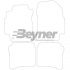 mat set needle felt black nissan primera p12 2002 