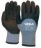 microfoam mechanics gloves black size 8 1 pair 1pc