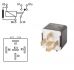 mini interchange relay 24v 10 20a with resistor 5 poles 1pc