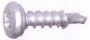 NO. PLATE DRILLING SCREW ZINC PLATED 5,0X16MM (100PCS)