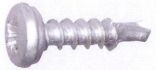 no plate drilling screw zinc plated 50x16mm 100pcs