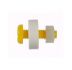 no plate polyamide screw set with washer and nut m6x20mm 100pcs