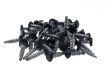 no plate screw antitheft black 6x23 50pcs