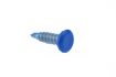 no plate screw antitheft blue 6x23 20pcs