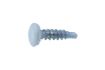 no plate screw antitheft white 6x23 50pcs